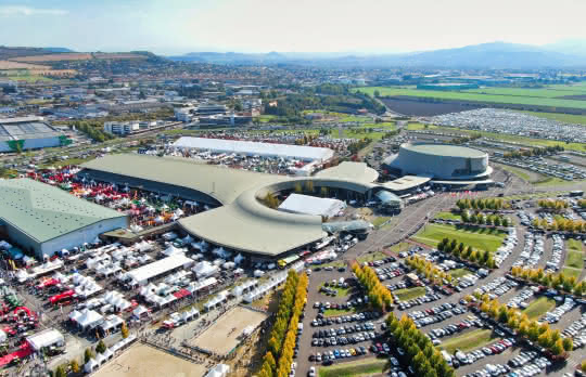 Le Zenith et le Parc Expo de la Grande Halle d'Auvergne