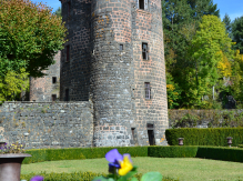 Tour du Château Dauphin à Pontgibaud