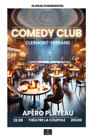 Comedy club : Apéro plateau | La Coupole