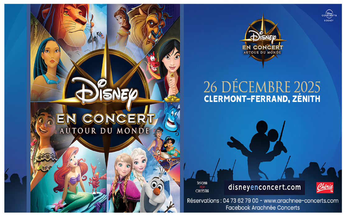 © Disney en concert : Autour du monde | Zénith d'Auvergne