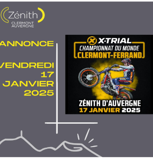 Chapionnat du monde FIM X-Trial 2025 | Zénith d'Auvergne